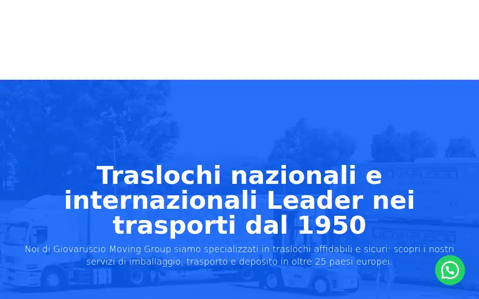 Screenshot of giovaruscio.com