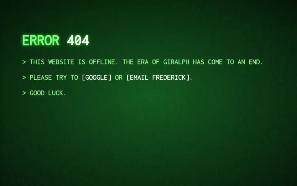 Screenshot of giralph.com
