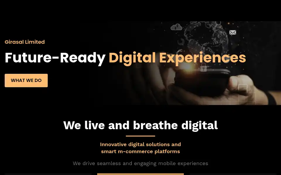 Screenshot of girasallimited.com