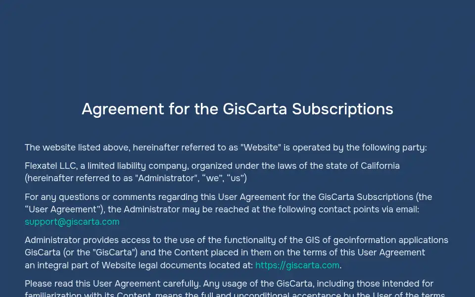 Screenshot of giscarta.com