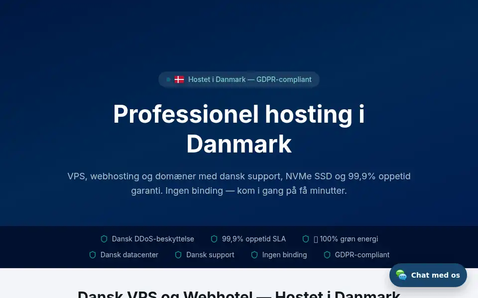 Screenshot of gitc.dk