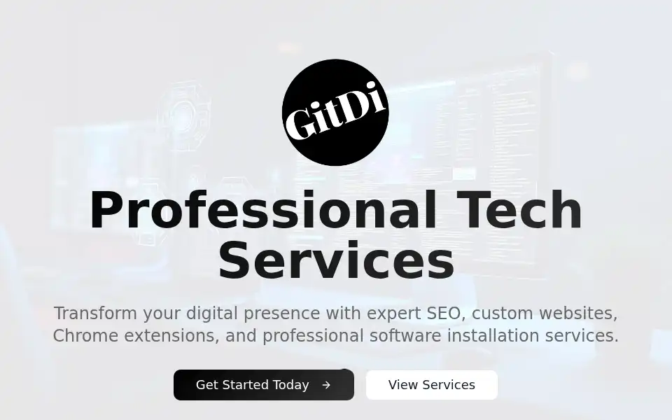 Screenshot of gitdi.com
