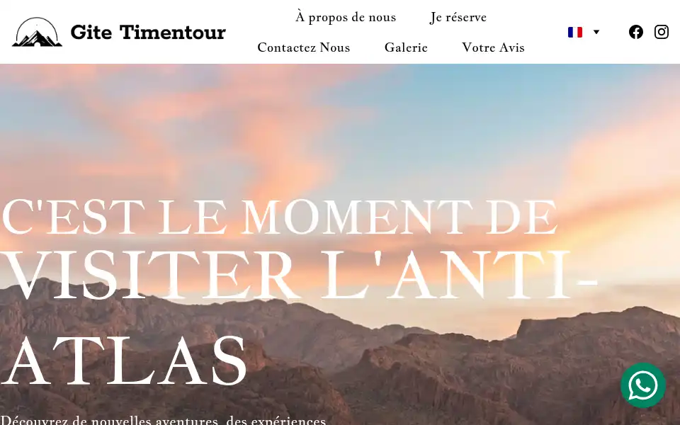 Screenshot of gitetimentour.com