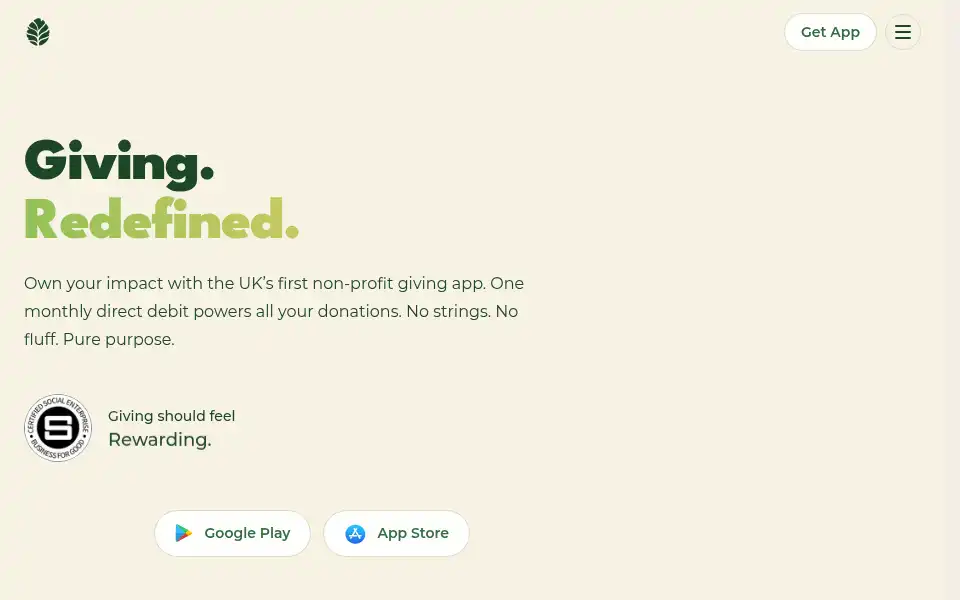 Screenshot of givewithlegacy.com