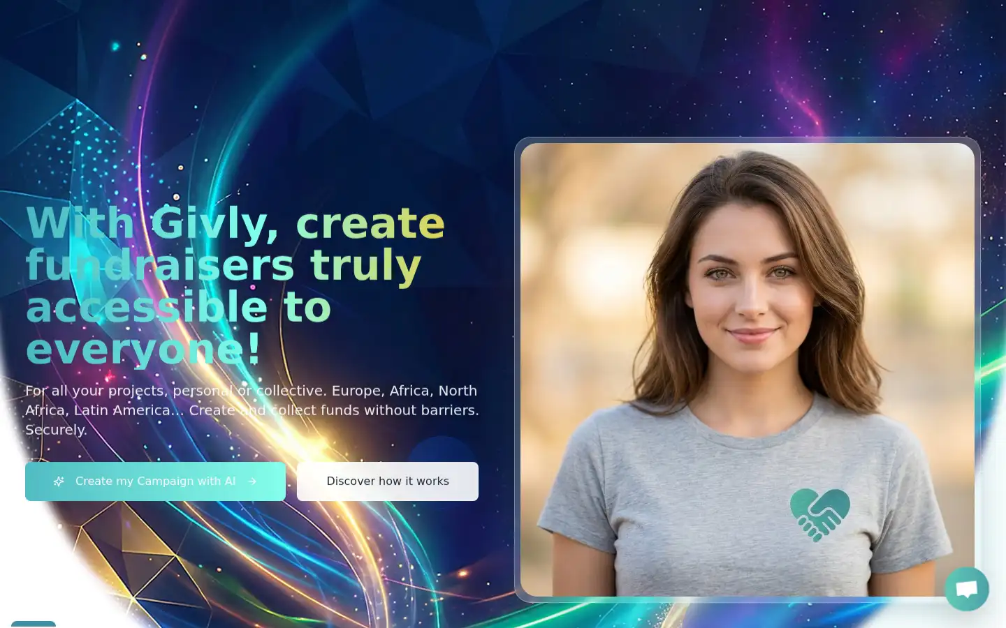 Screenshot of givly.me