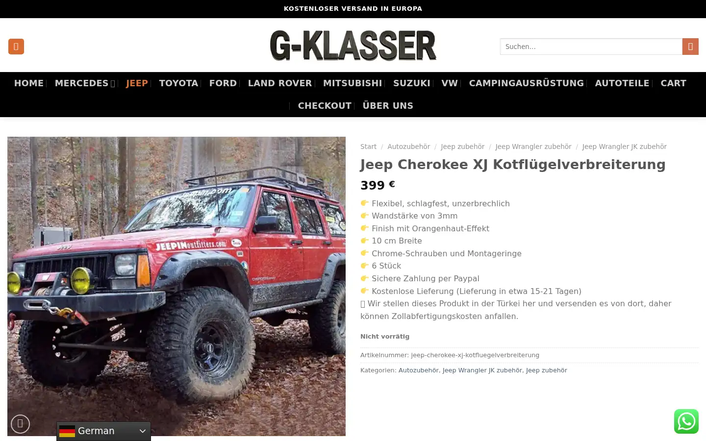 Screenshot of gklasser.com