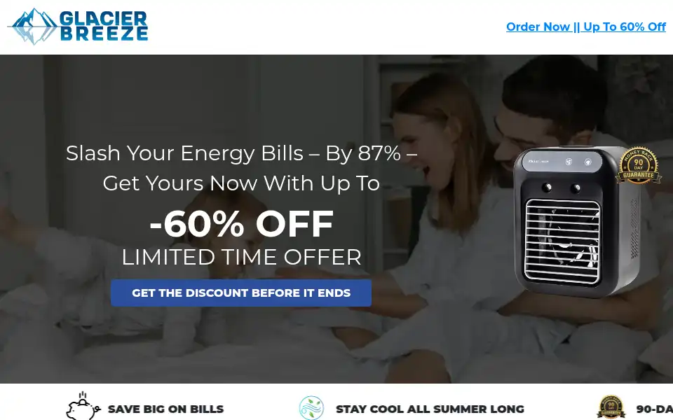 Screenshot of glacierbreezeac.com