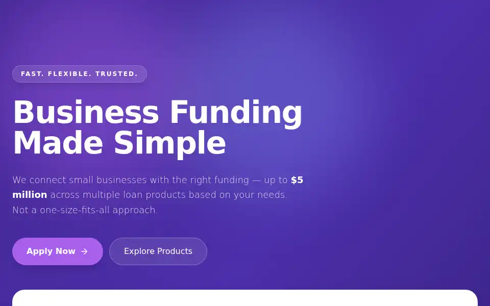Screenshot of gladesidecapital.com