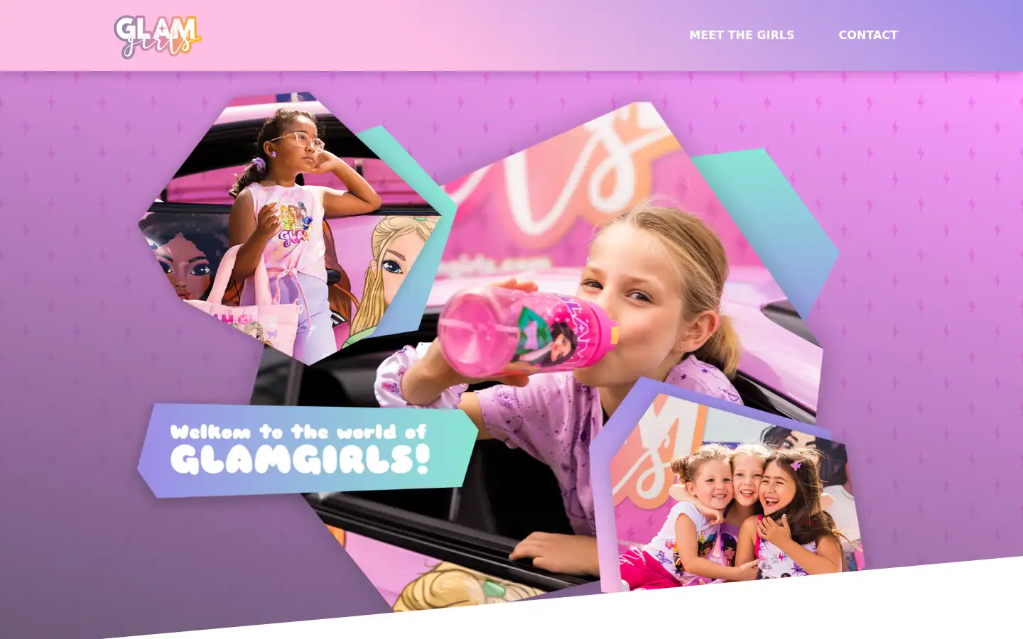 Screenshot of glamgirls.nl