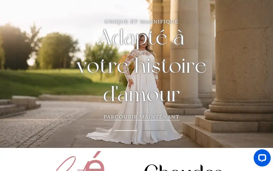 Screenshot of glamlora.fr