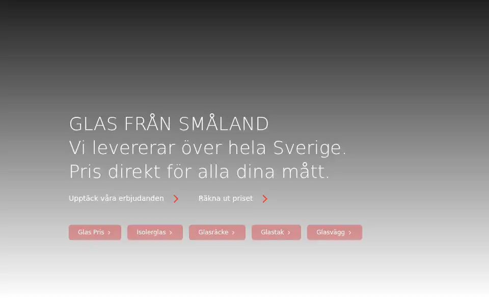 Screenshot of glasnet.nu
