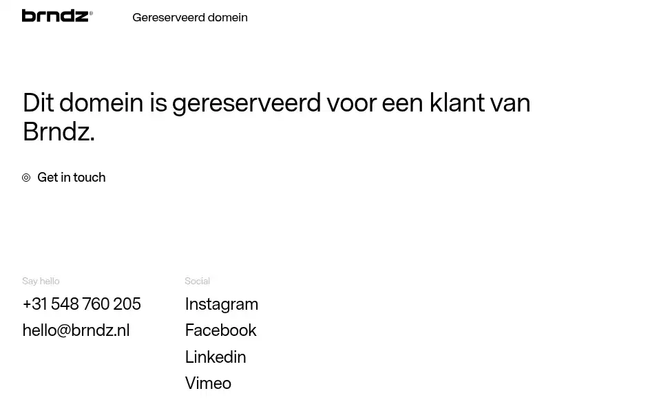 Screenshot of glasvezelbehanger.nl