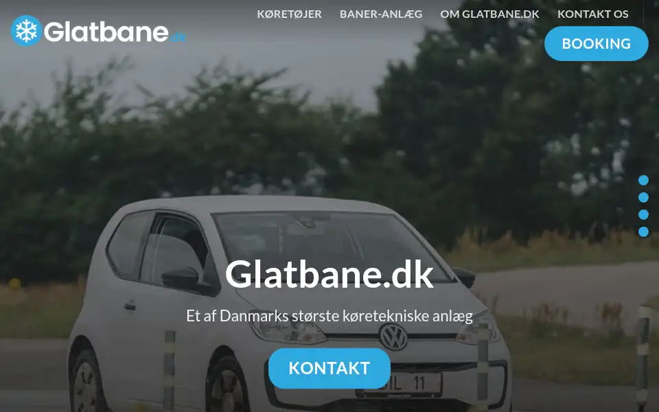 Screenshot of glatbane.dk