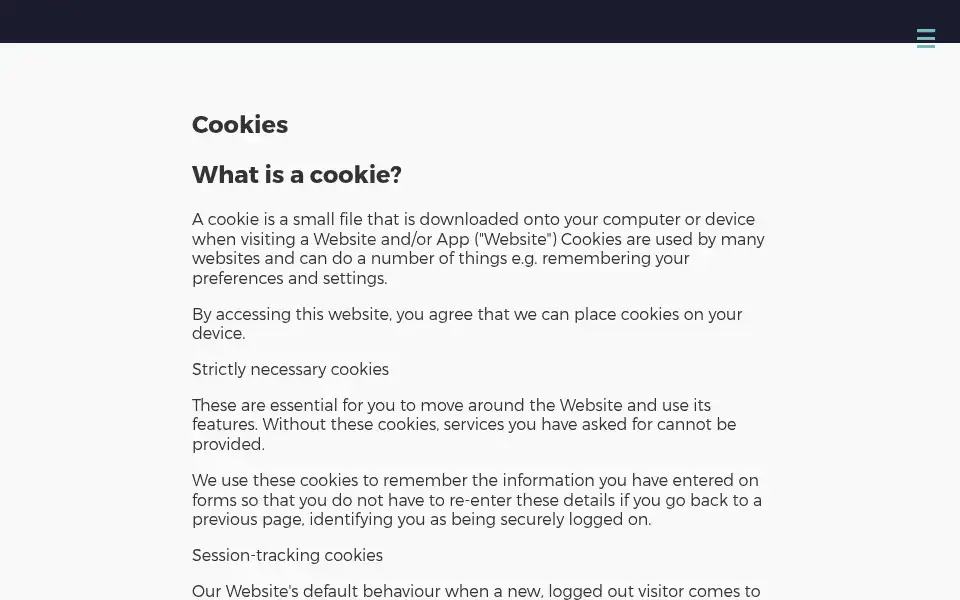 Screenshot of glazepoint.com