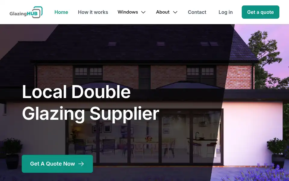 Screenshot of glazinghub.co.uk