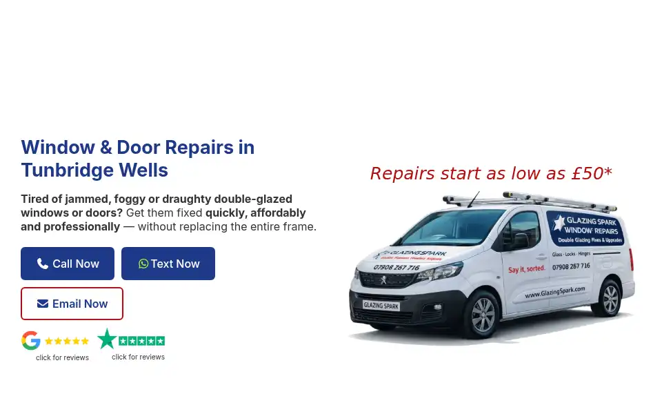 Screenshot of glazingspark.com
