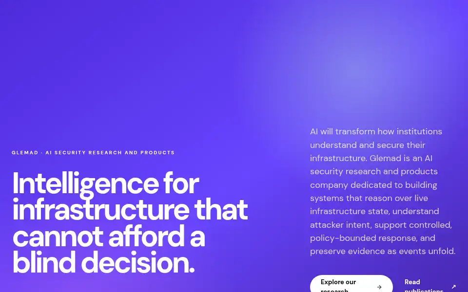 Screenshot of glemad.com