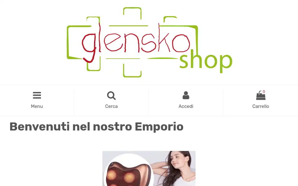 Screenshot of glenskoshop.com
