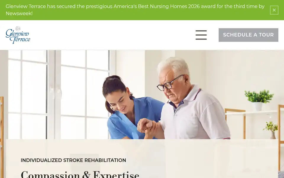 Screenshot of glenviewterrace.com