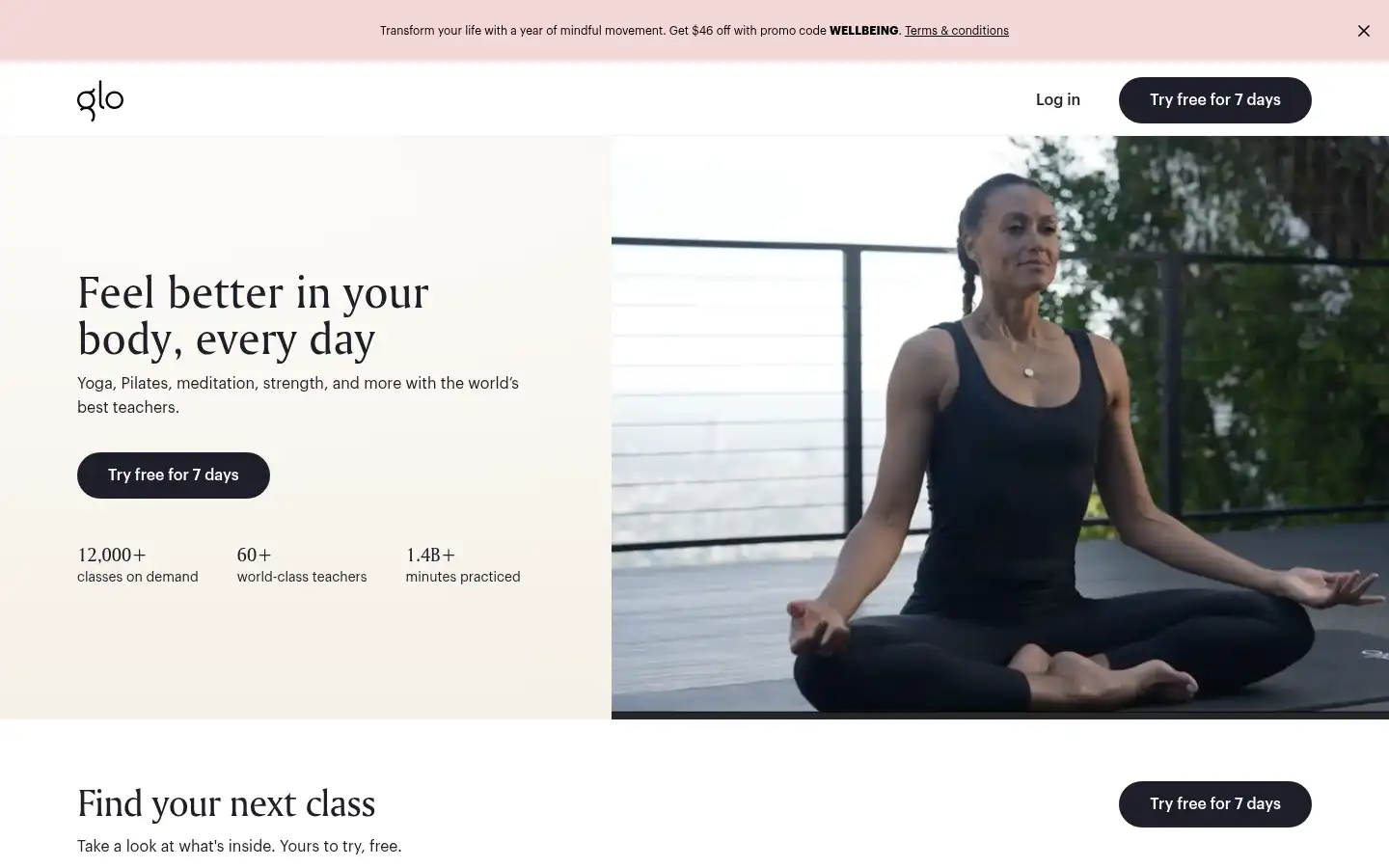 Screenshot of glo.com