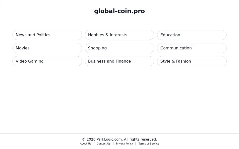 Screenshot of global-coin.pro