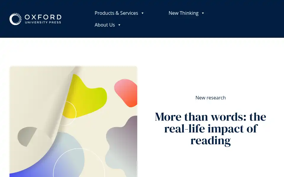 Screenshot of global.oup.com