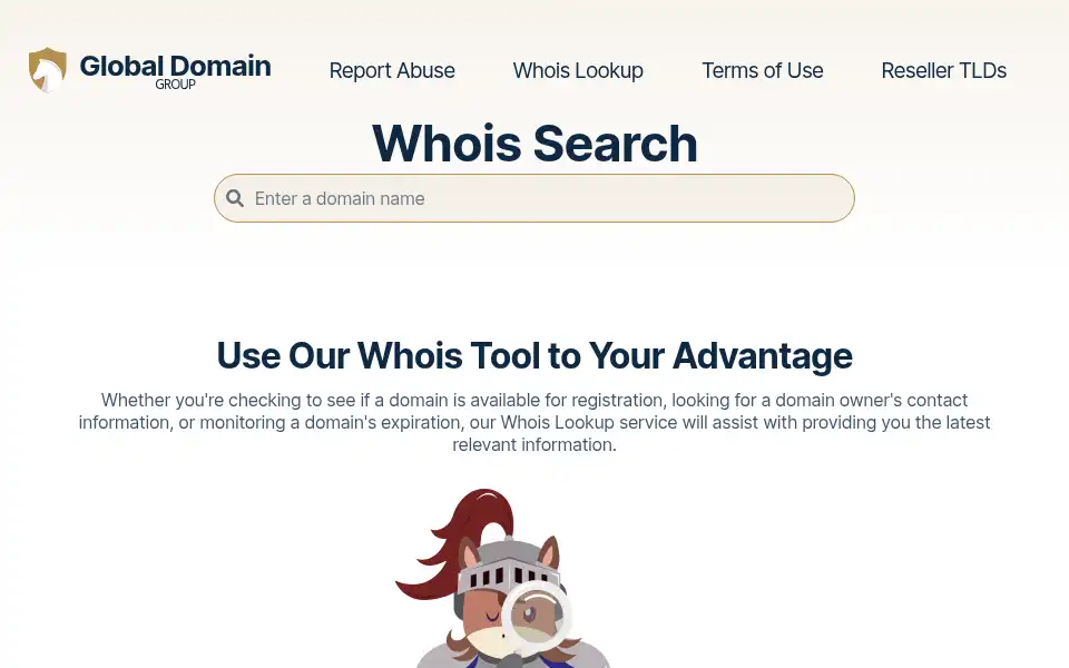 Screenshot of globaldomaingroup.com
