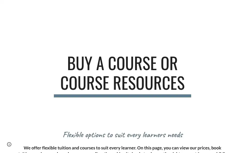 Screenshot of globallearners.academy