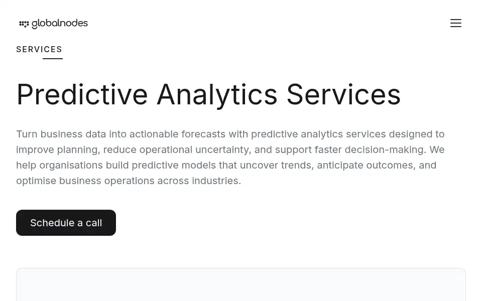 Screenshot of globalnodes.ai