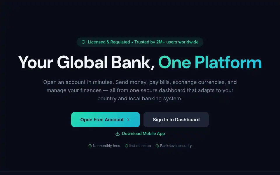 Screenshot of globalpayinternational.lovable.app