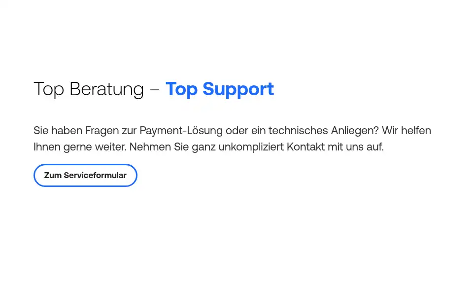 Screenshot of globalpayments.de