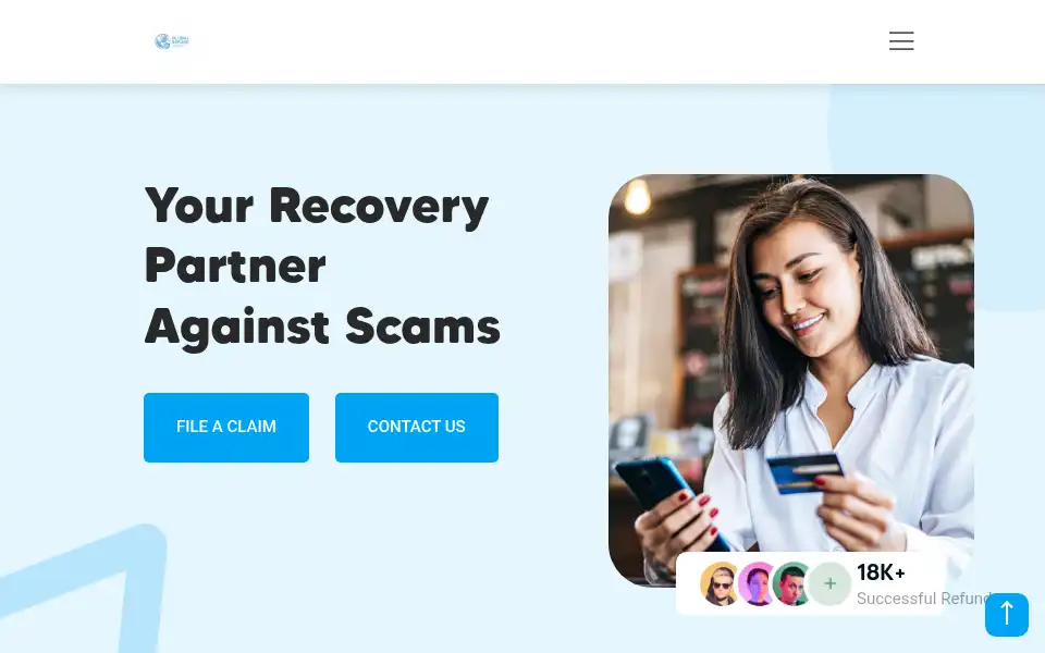 Screenshot of globalrefundagency.com