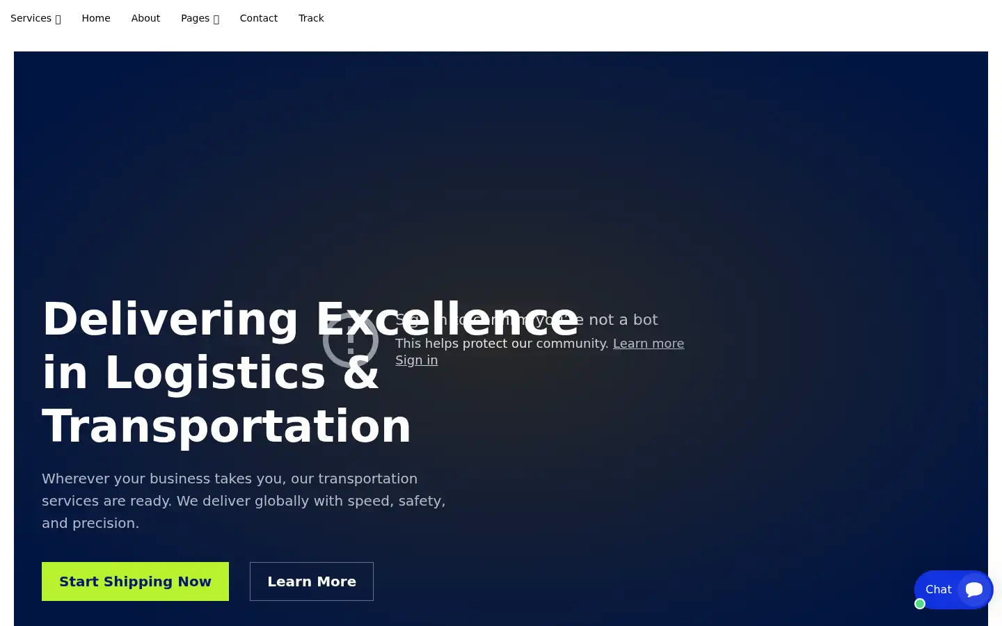 Screenshot of globaltranse.com