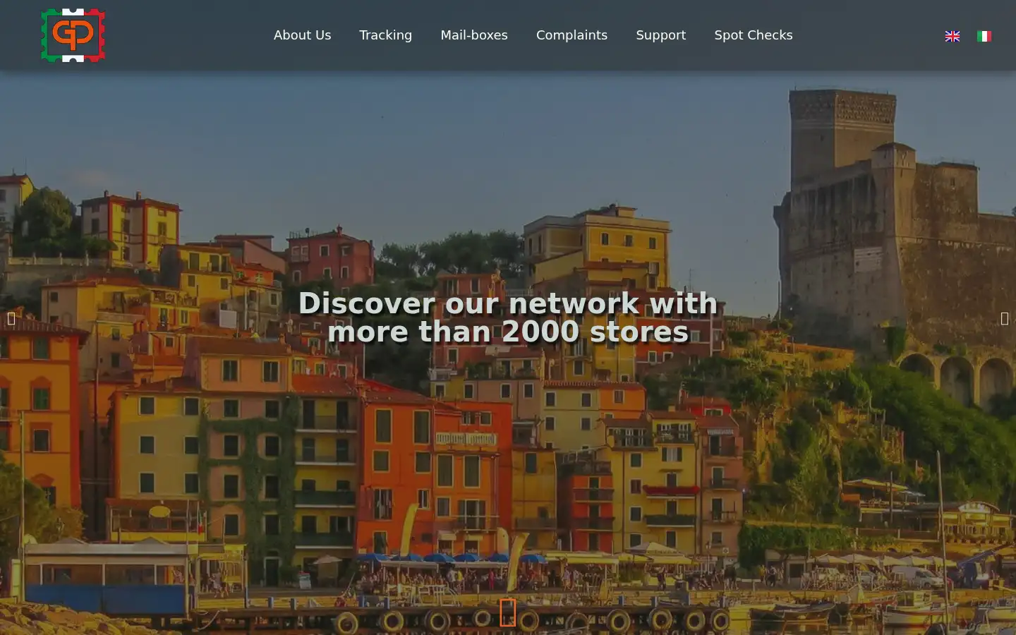 Screenshot of globepostalnetwork.com
