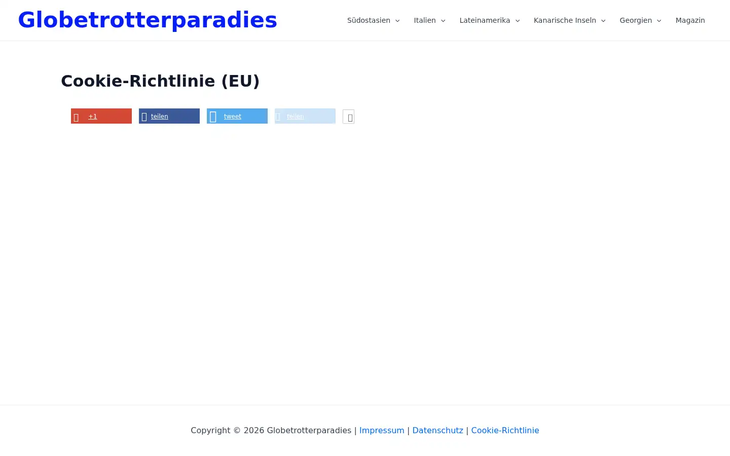 Screenshot of globetrotterparadies.de