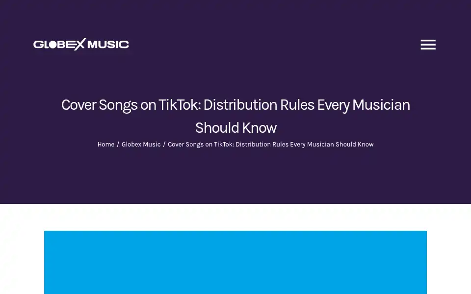 Screenshot of globexmusic.com
