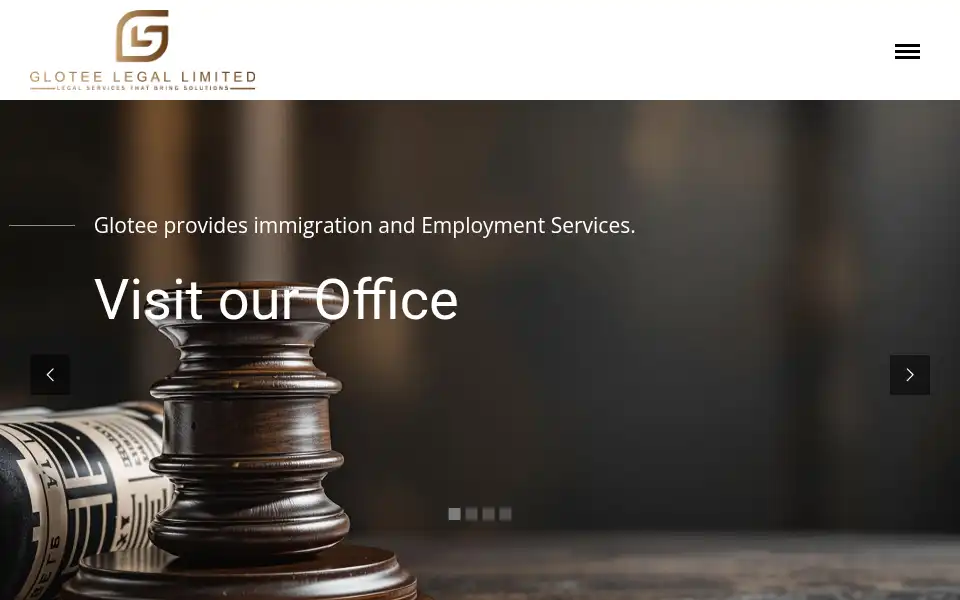 Screenshot of gloteelimited.co.uk