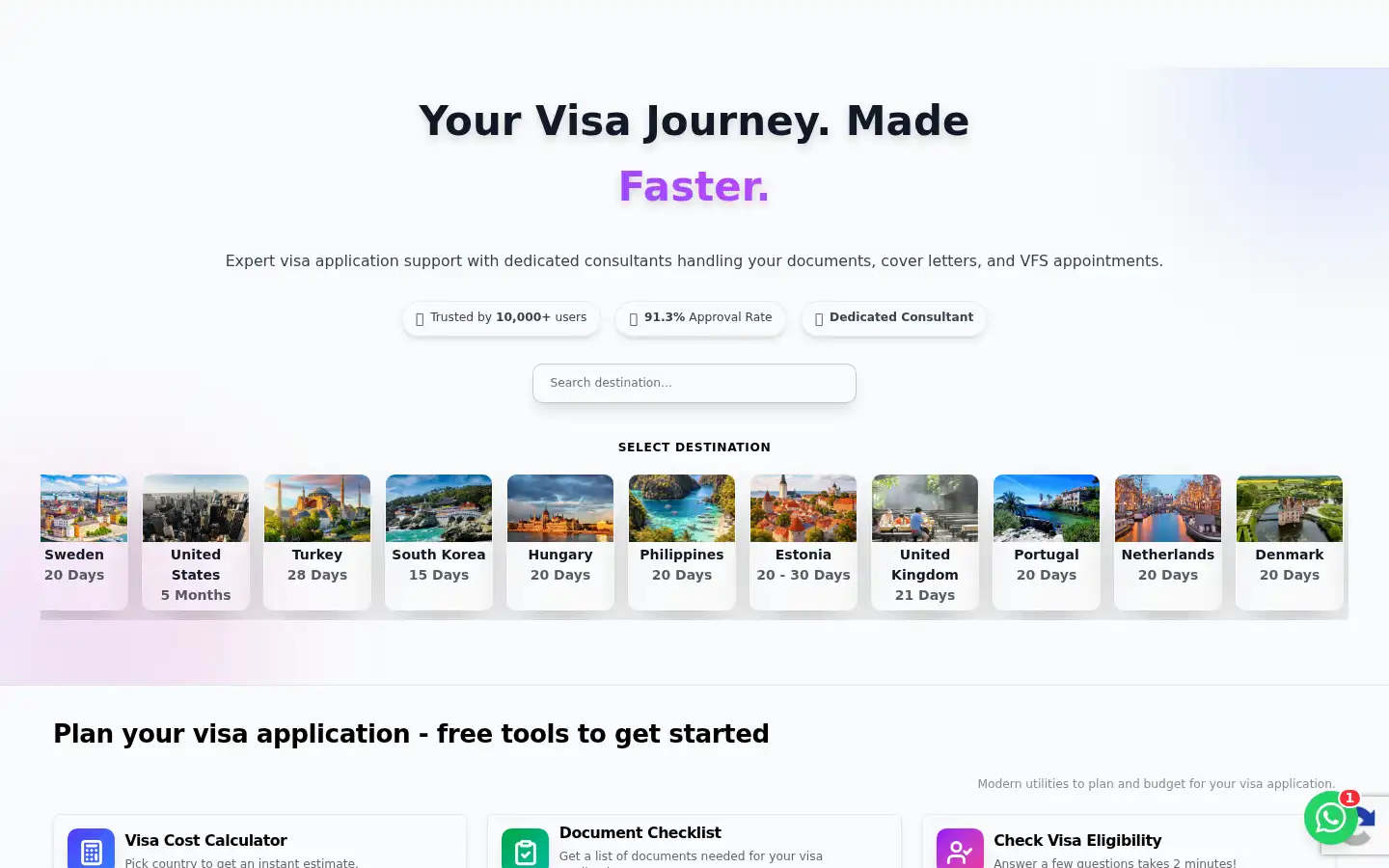 Screenshot of gloviso.com