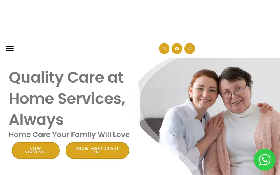 Screenshot of glowingcare.co.uk