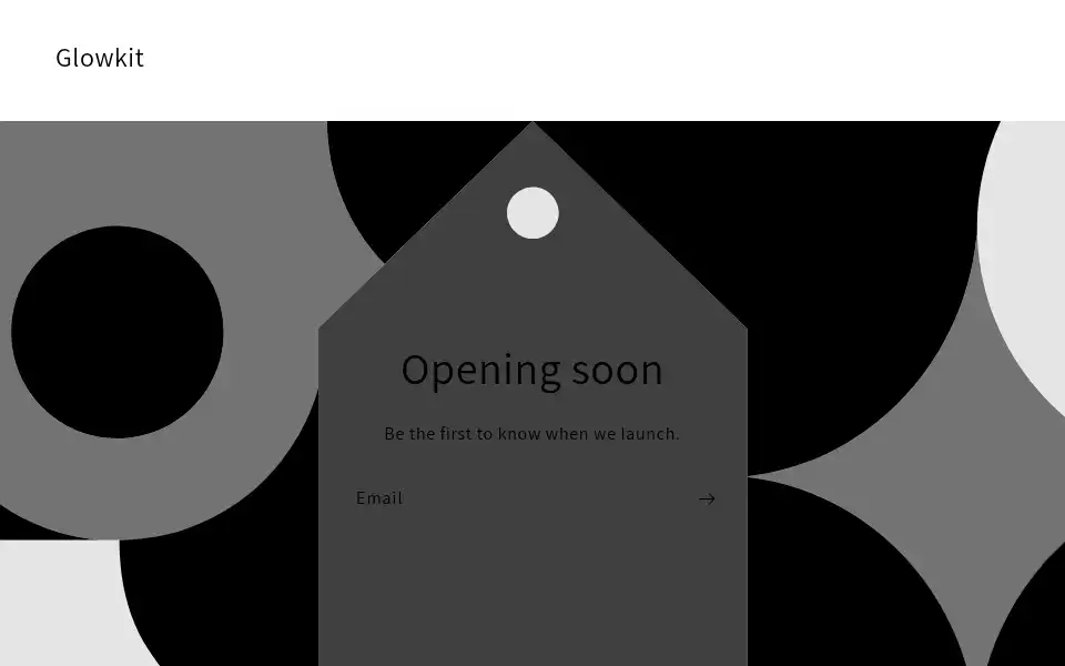 Screenshot of glowkit.co.uk