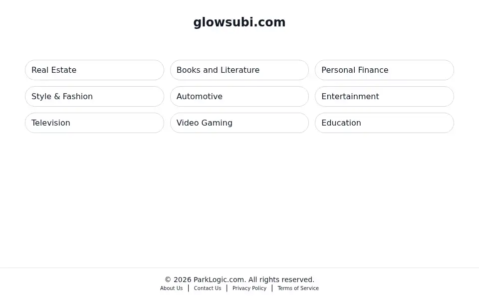 Screenshot of glowsubi.com
