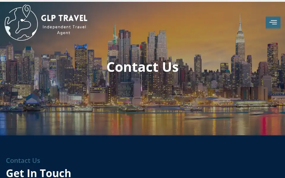 Screenshot of glptravel.co.uk