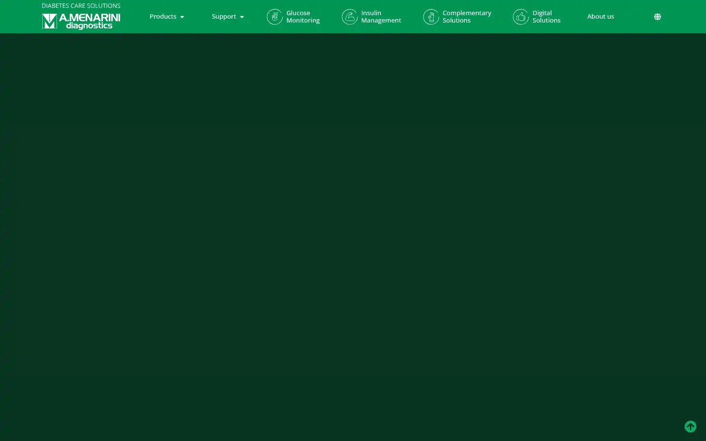 Screenshot of glucomen.co.uk
