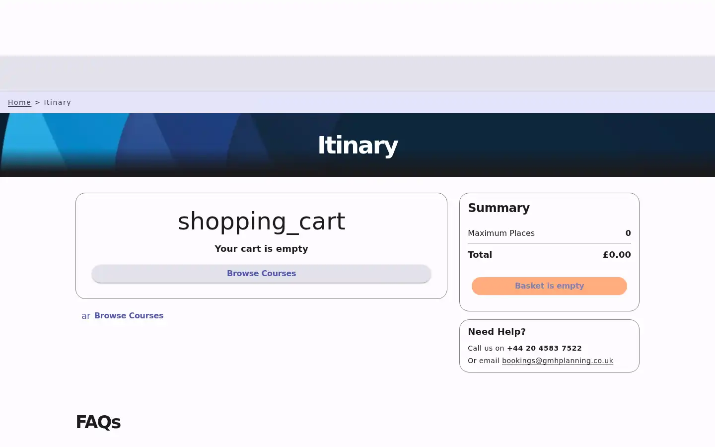 Screenshot of gmhplanning.co.uk