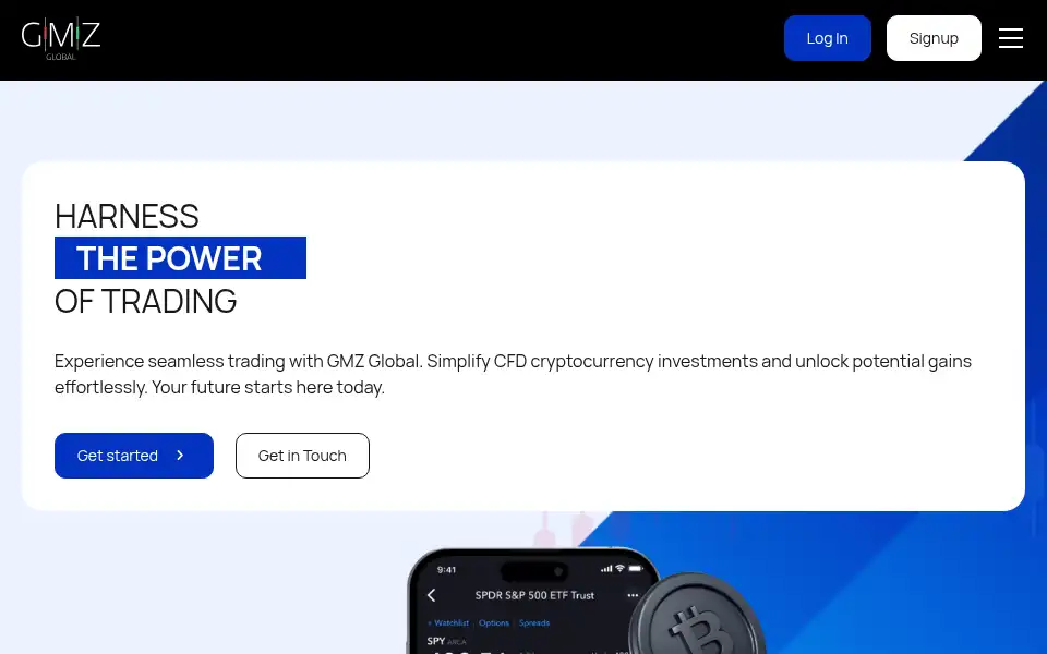 Screenshot of gmzglobal.com