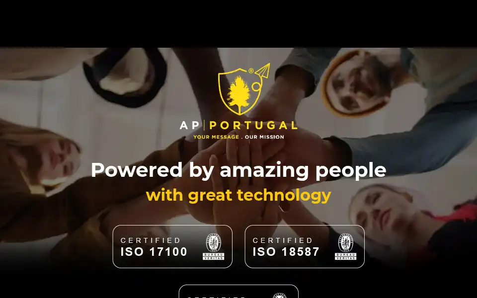 Screenshot of go.apportugal.com