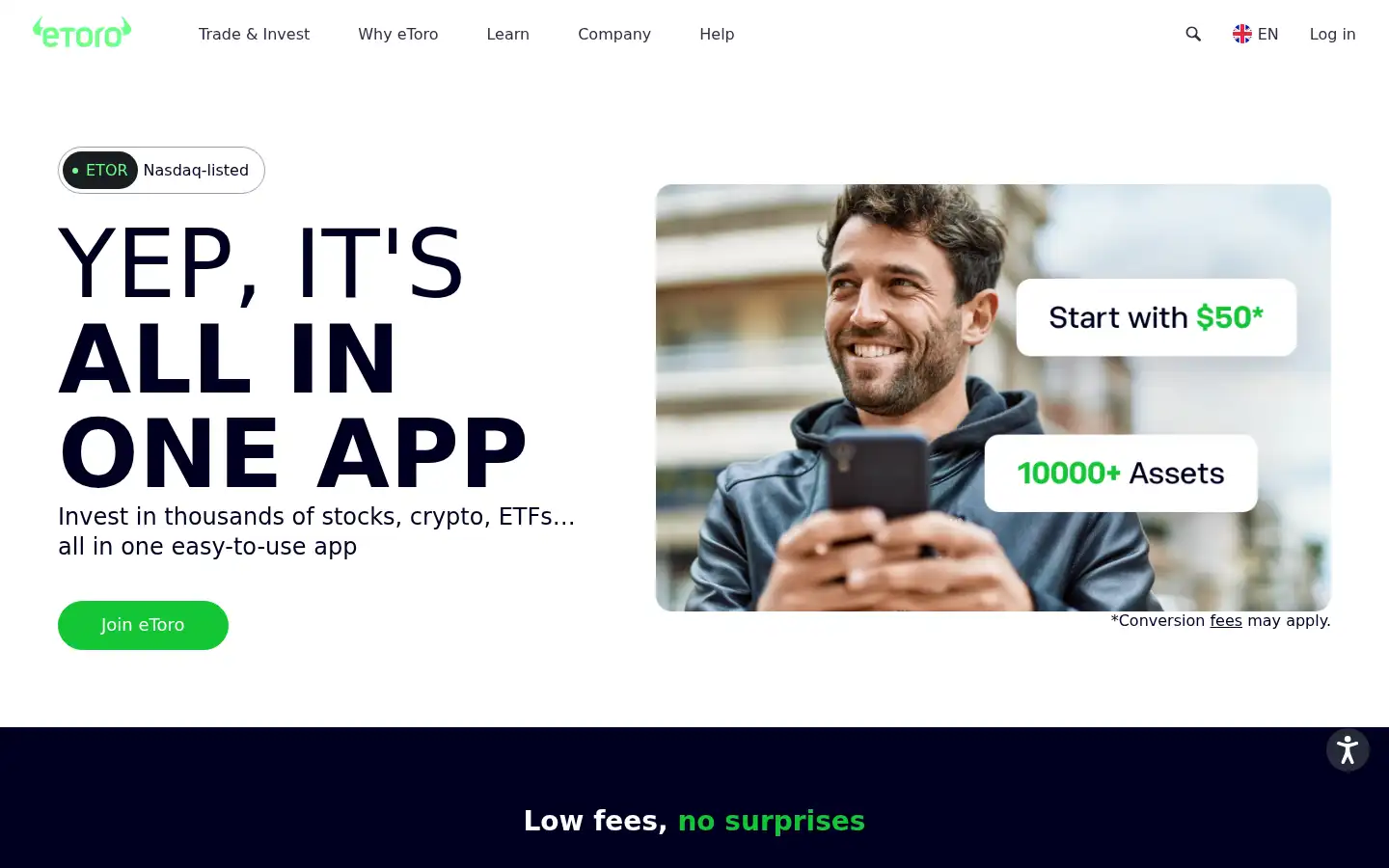 Screenshot of go.etoro.com