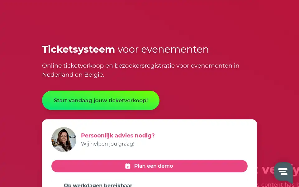 Screenshot of go-tickets.nl