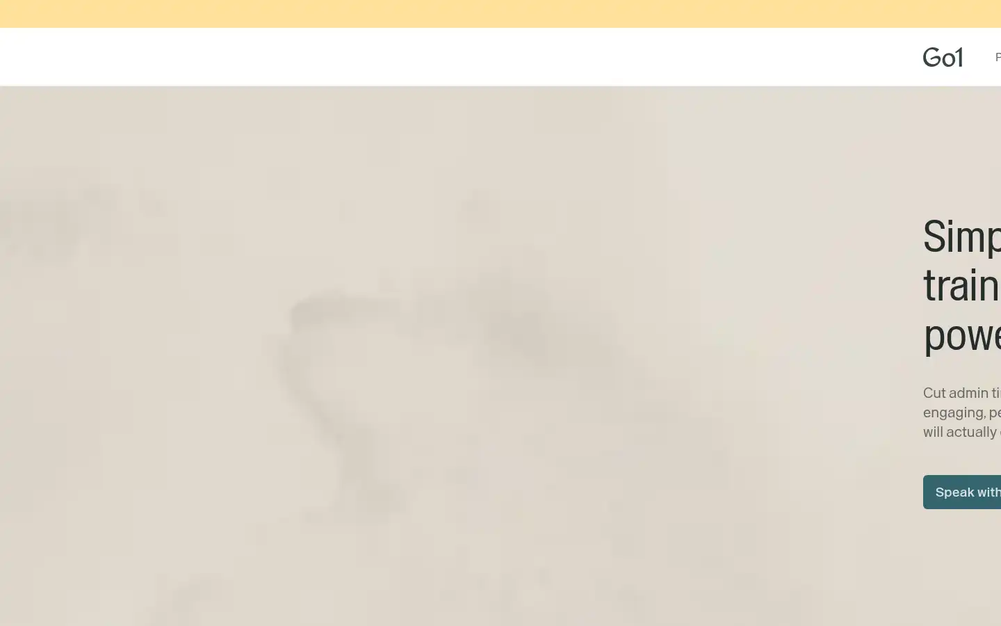 Screenshot of go1.com