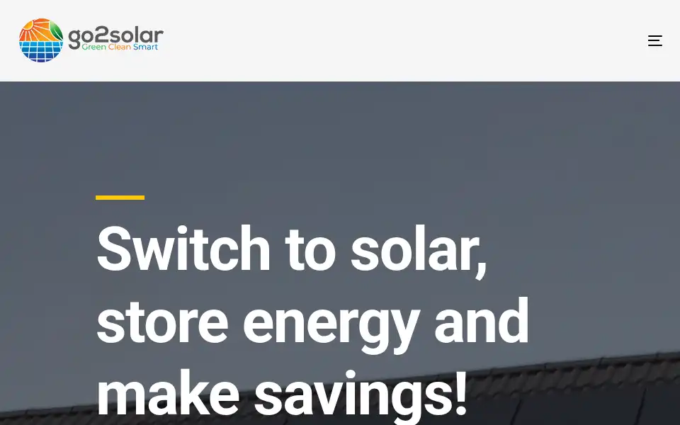 Screenshot of go2solar.co.uk